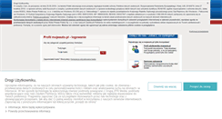 Desktop Screenshot of profil.mojeauto.pl