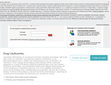 Tablet Screenshot of profil.mojeauto.pl