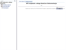 Tablet Screenshot of api.mojeauto.pl